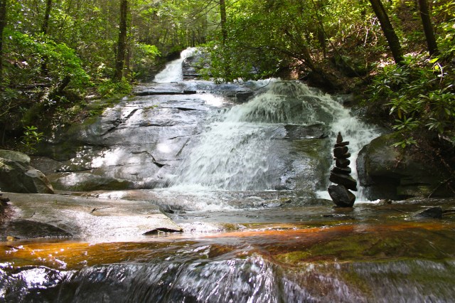 Fall Branch Falls Stone Art