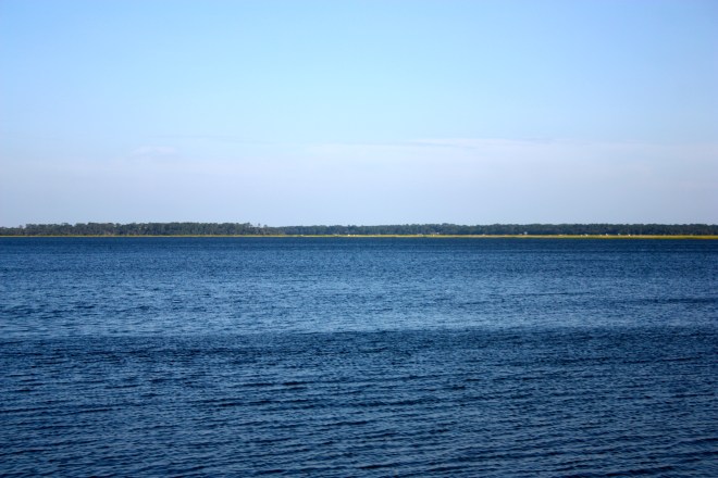Northeastern Wind Over the St Marys River